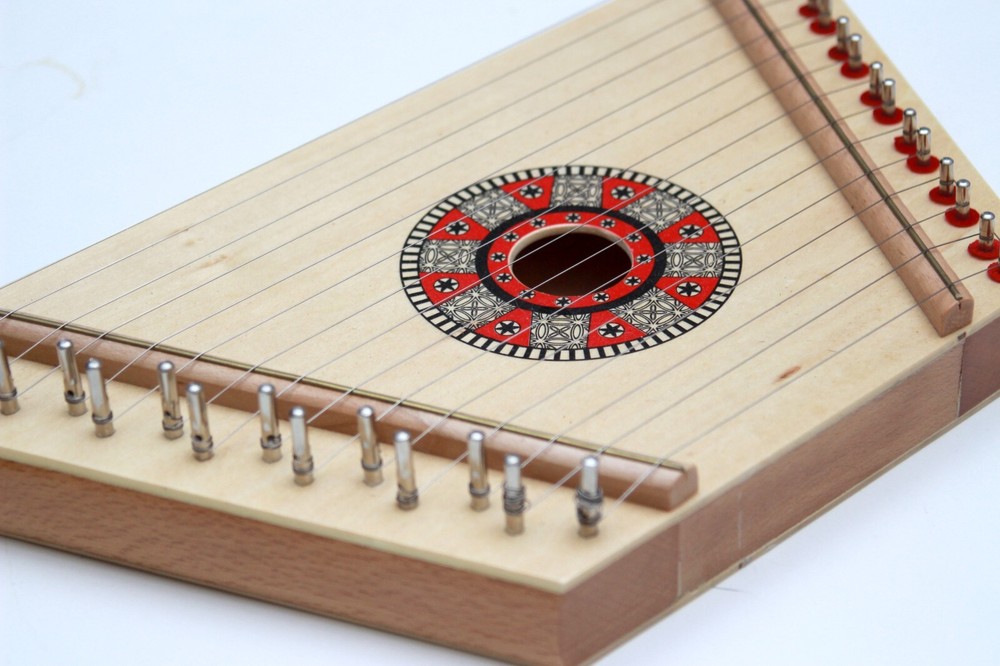 Lap Harp Resentel Gusli with Case