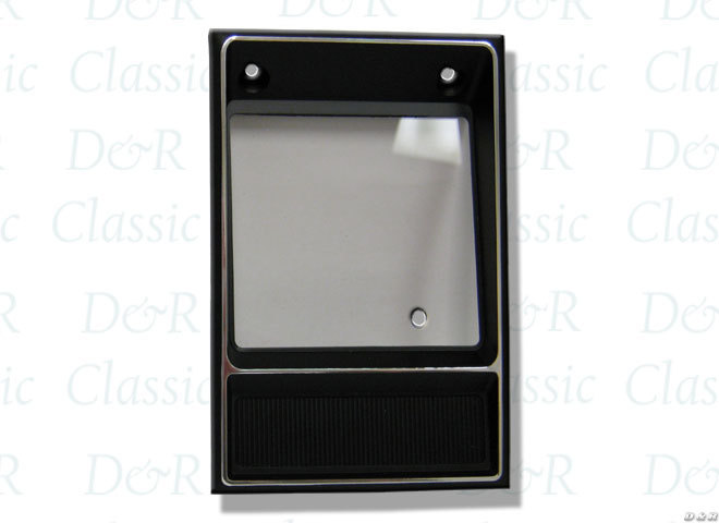 Clock Bezel with Lens 69 Camaro center dash lens