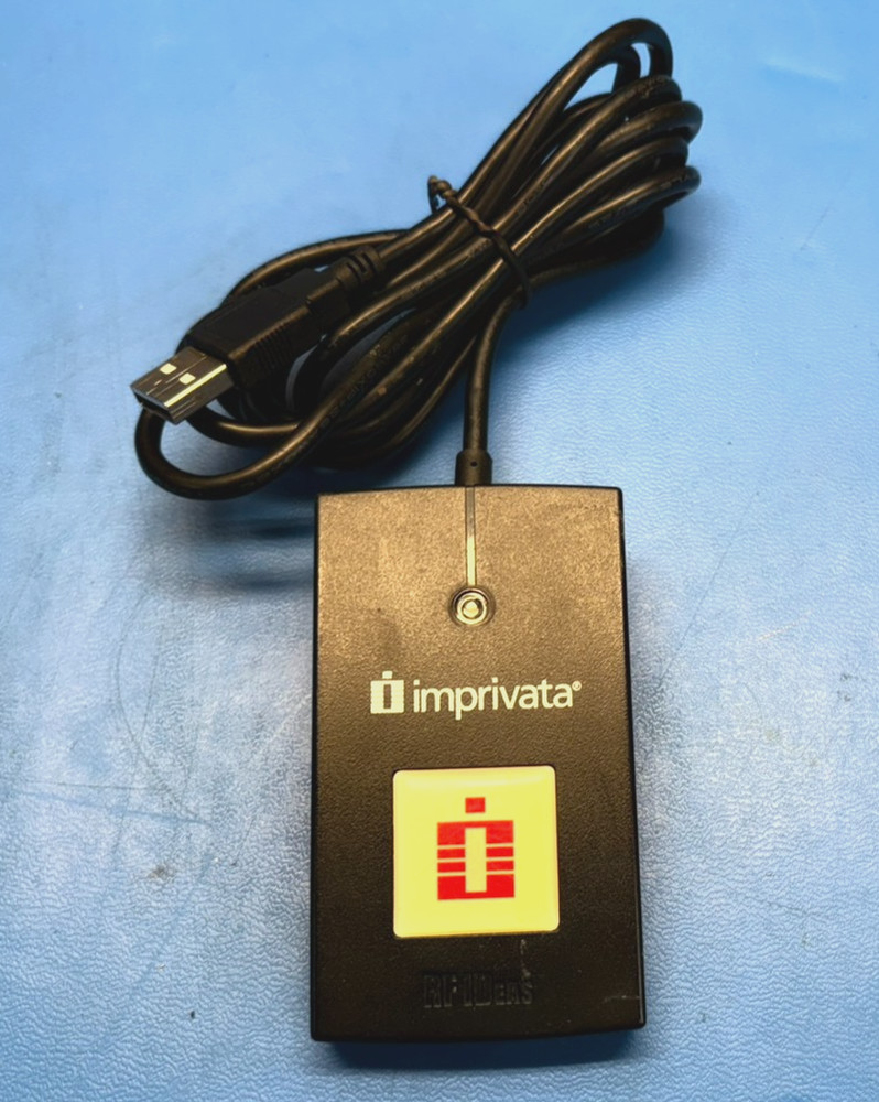 Imprivata RF Ideas HDW-IMP-76 USB Black Proximity RFID Card Reader