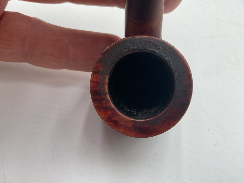 EHRLICH SELECT IMPORTED BRIAR BENT BILLIARD ESTATE PIPE
