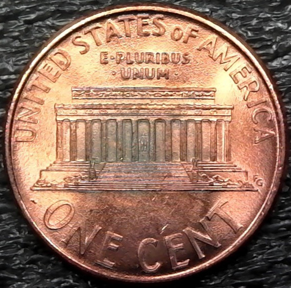 1995-P Lincoln Memorial Cent - Weak Copper Clad Layer Error Coin (E5164)