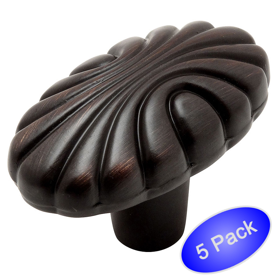 *5 Pack* Cosmas Oil Rubbed Bronze Cabinet Knobs #9901ORB