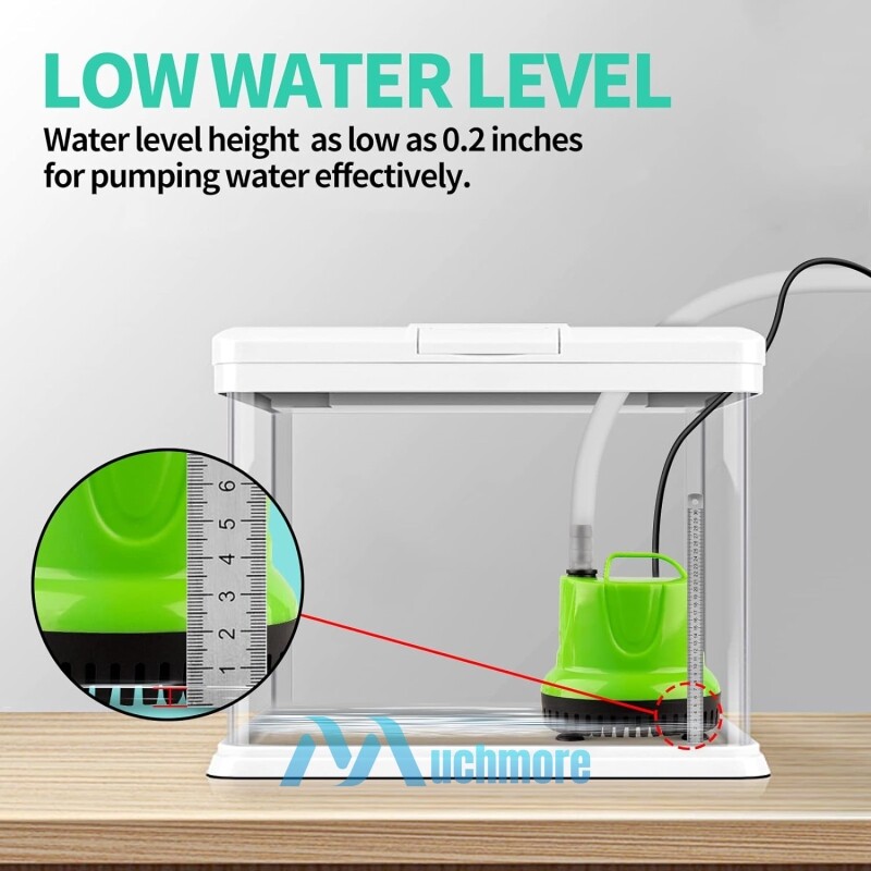 1000GPH Submersible Water Pump for Pond Aquarium Hydroponics Fish Tank Fountain