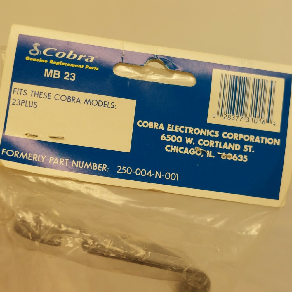 OEM Cobra Quick Release Mounting Bracket MB 23