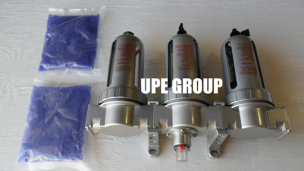 3/8" COMPRESSED AIR INLINE PARTICULATE FILTER / DESICCANT DRYER / COALESCING
