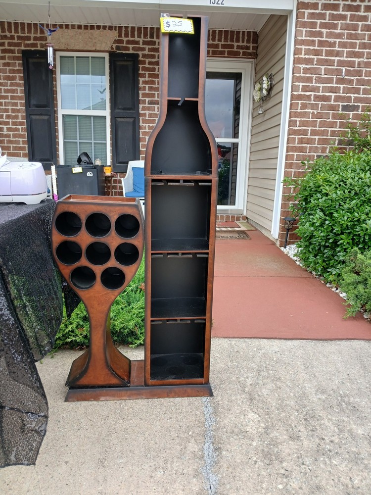 Make Up Table, Wine Rack, Cricket, Igloo Mini Fridge.