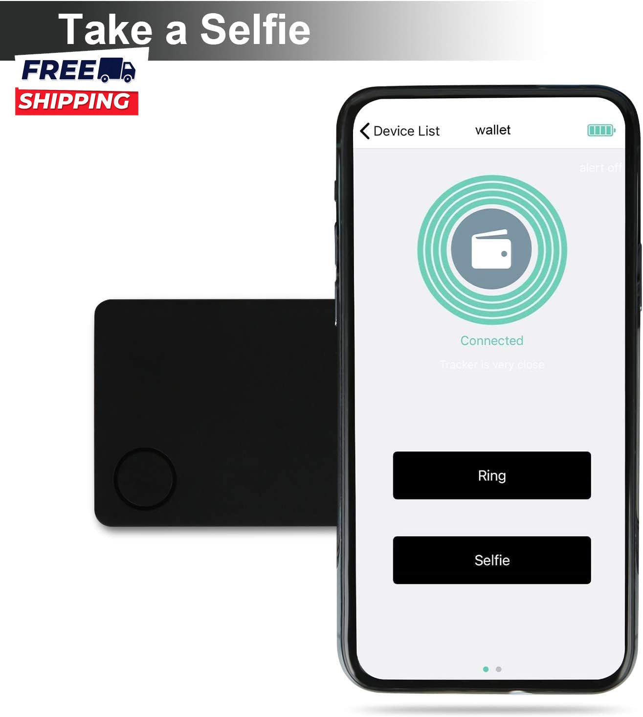 Wallet Tracker Finder Locator Small est Slim GPS Credit Deit Card Find Wallet