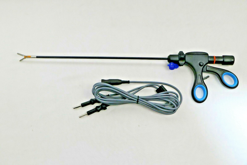 SS Laparoscopic Bipolar Robi Dissector Forceps With Cable Laparoscopy Instrument