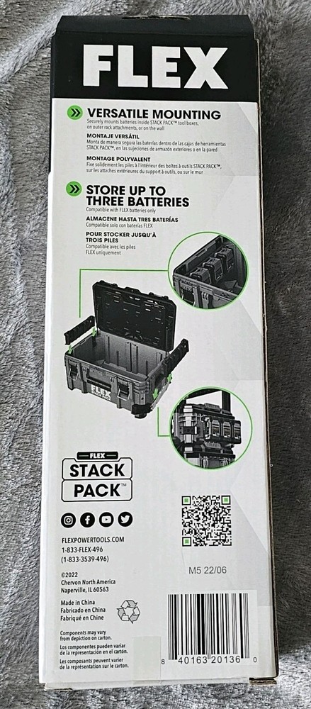 Flex Strack Pack Battery Holder FS1601