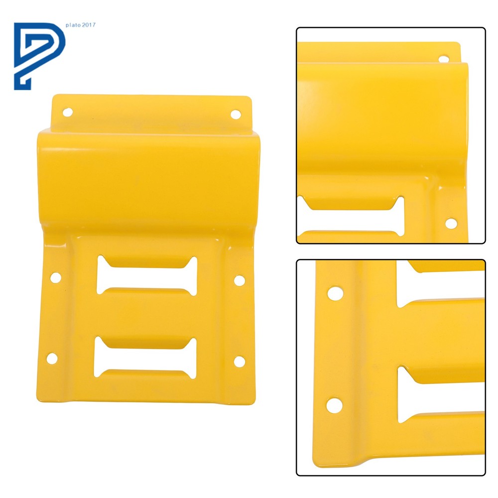 4PCS E Wheel Chock 2PCS 7.5' Tie-Down Strap 24PCS Stud Nut Gasket For ATV UTV