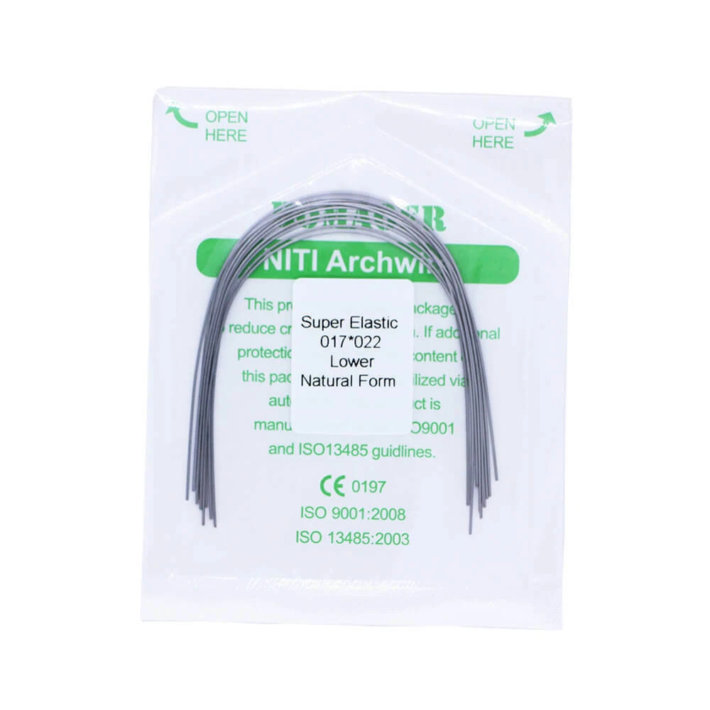 Professional NiTi Arch Wire Super Elastic Rectangular for Orthodontic Braces