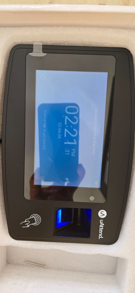 JR2000 Touch Tablet Biometric Cloud Connected WiFi Time Clock