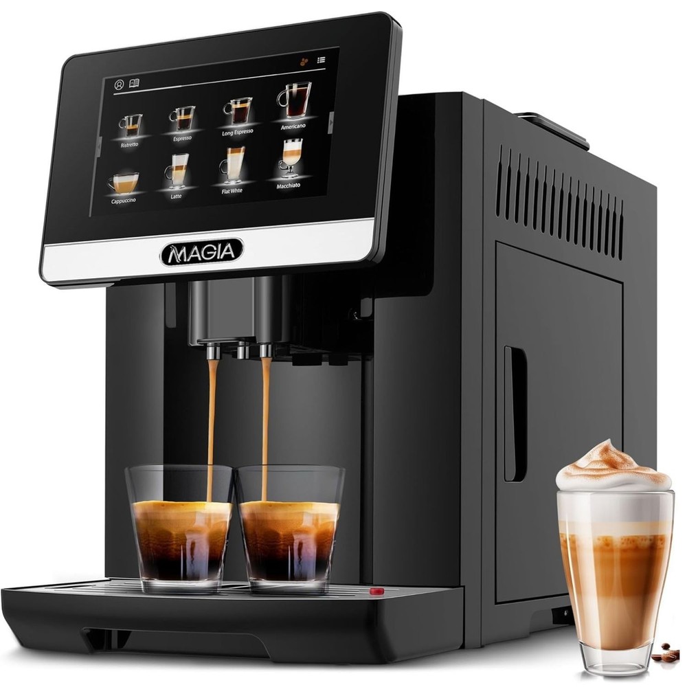 Zulay Kitchen Magia Fully Automatic Espresso Machine With Grinder