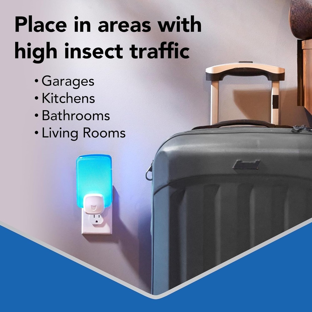 Compact Raid Essentials Flying Insect Trap - Dual-Sided, Kid Friendly Design