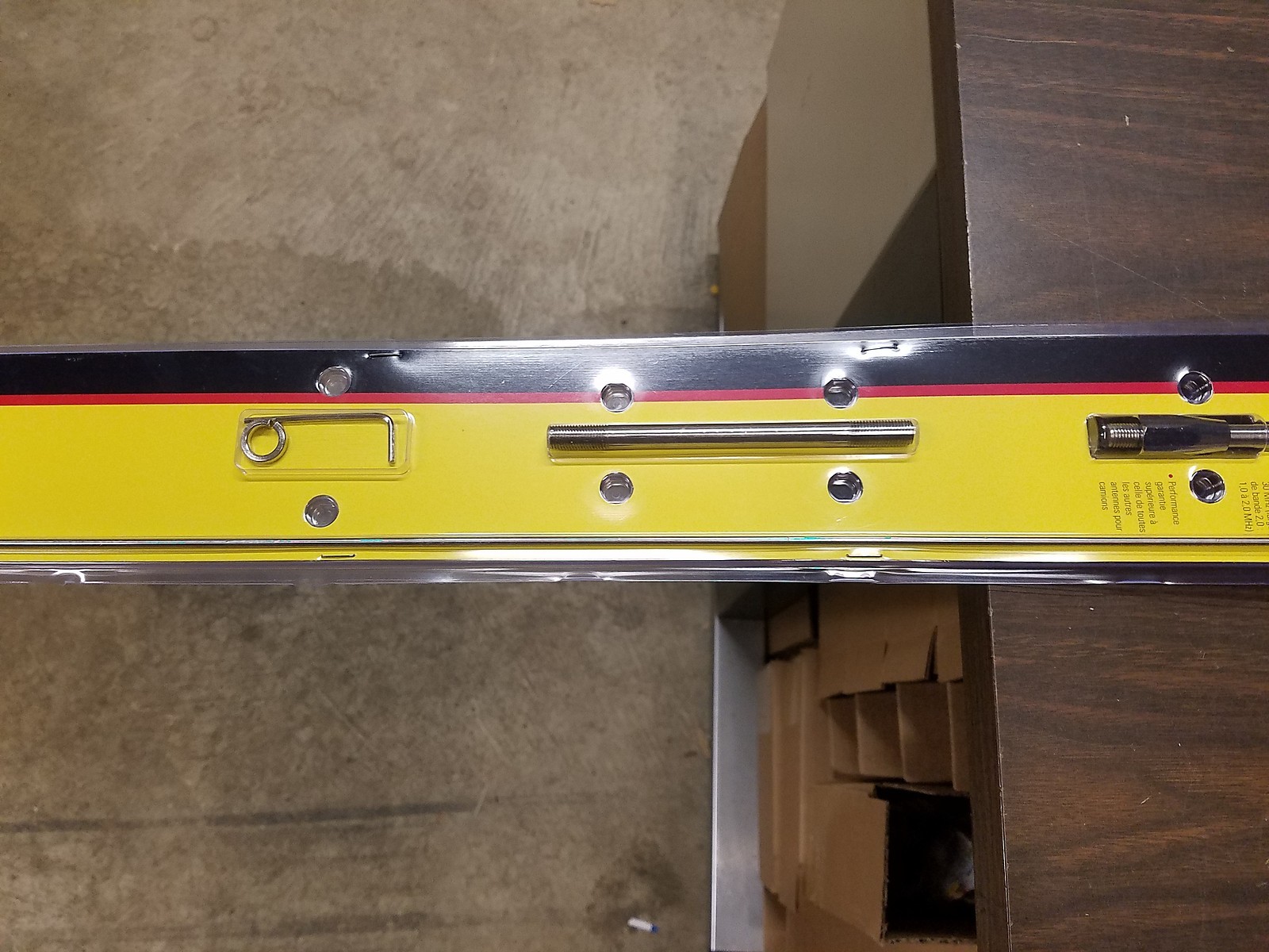 Wilson T2000 Trucker USA Flag 10" & 5" Shaft Mobile CB Radio Antenna 305-Flag