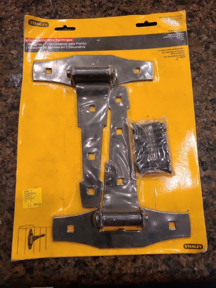 Stanley Ornamental Gate Tee and Latch Set