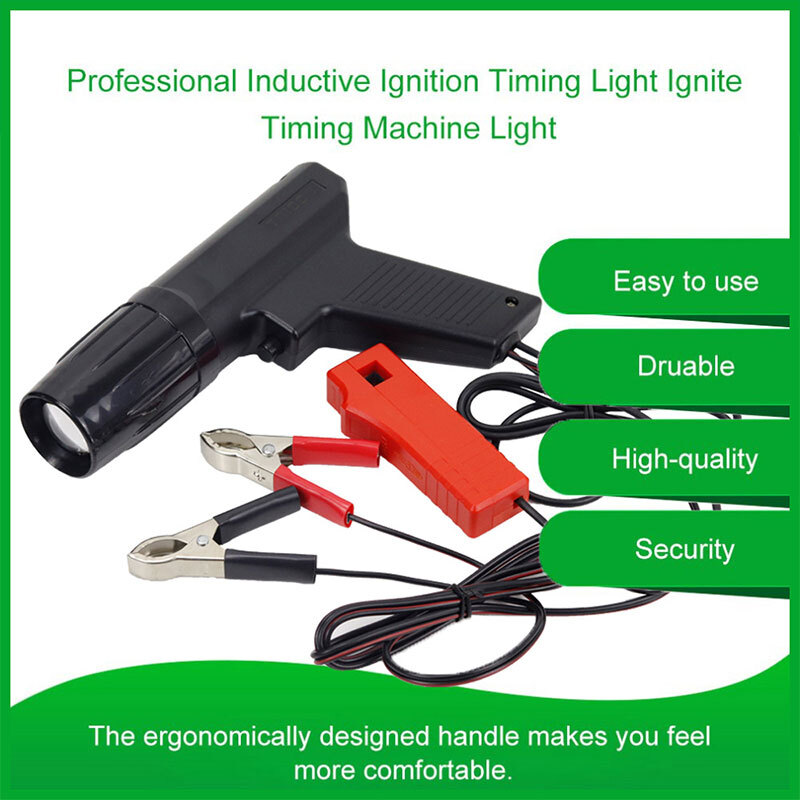 Car Petrol Engine Ignition Timing Detector Xenon Light Inductive Strobe Test