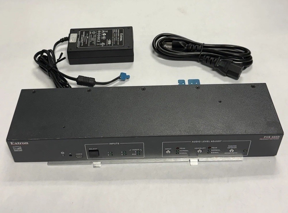 Extron PVS 405D Polevault Switcher With Power Adapter