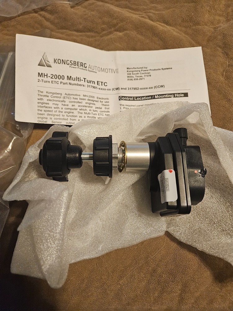 Clockwise Electronic Hand Throttle Control Remote Engine 317901-10cs-61