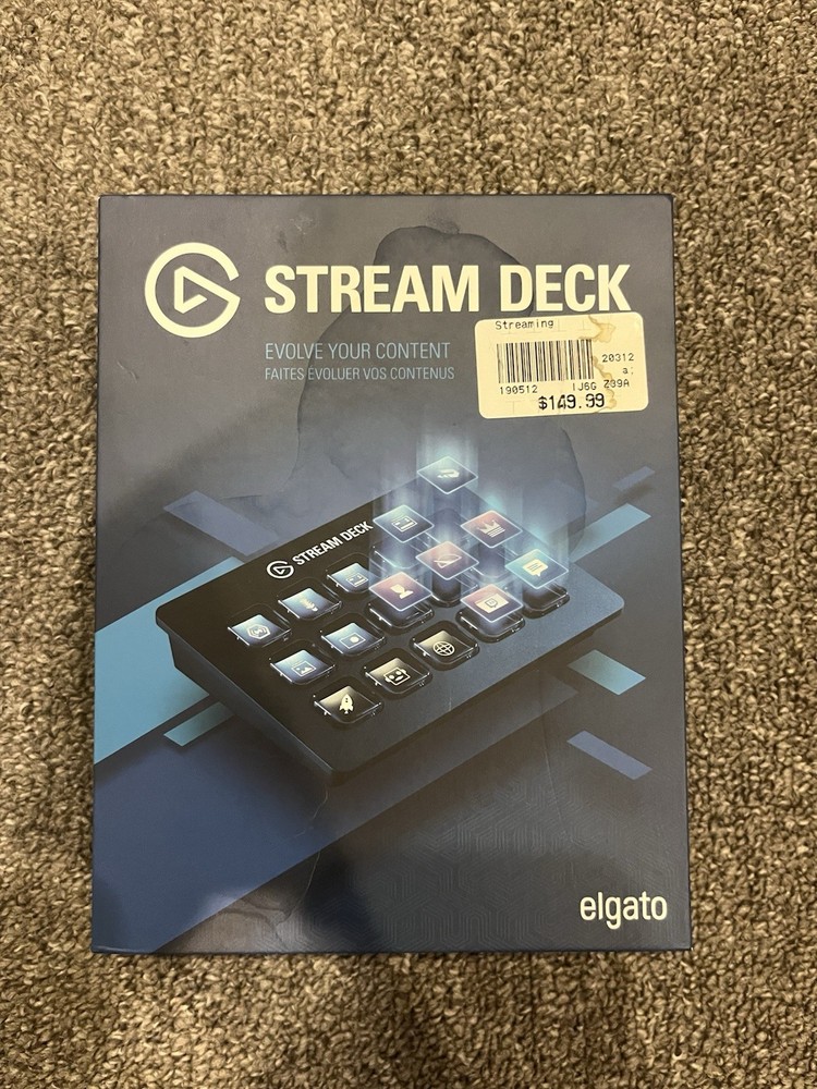 Elgato Stream Deck Live Content Creation Controller - Black, 15 Keys
