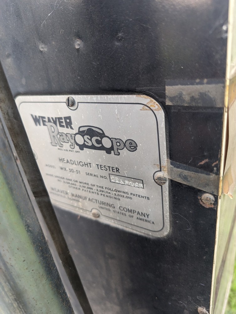 WEAVER - RayOScope Headlight Tester Model WX-50-51 - Working
