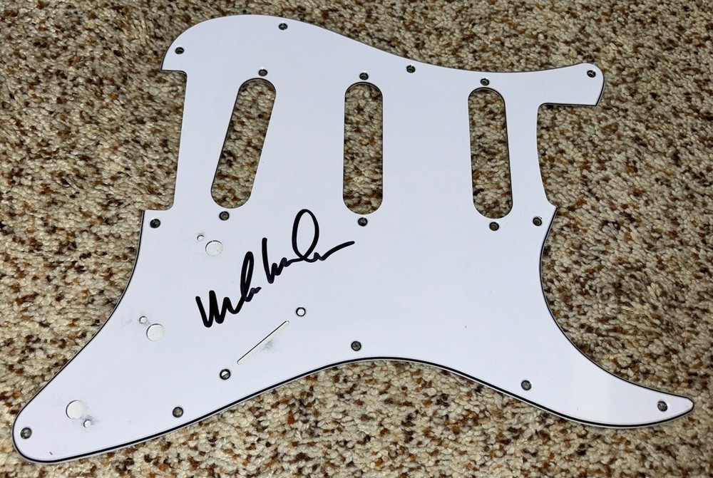 Michael McDonald Signed Guitar Pickguard Doobie Brothers