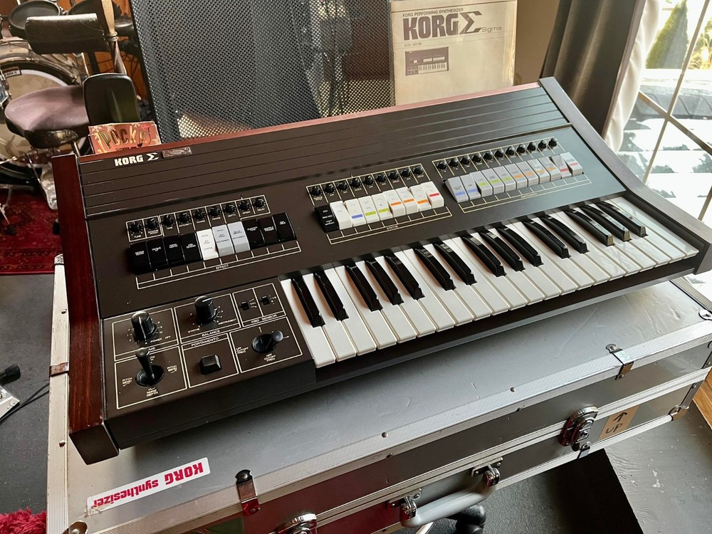 1979 korg sigma RARE analog joystick synth