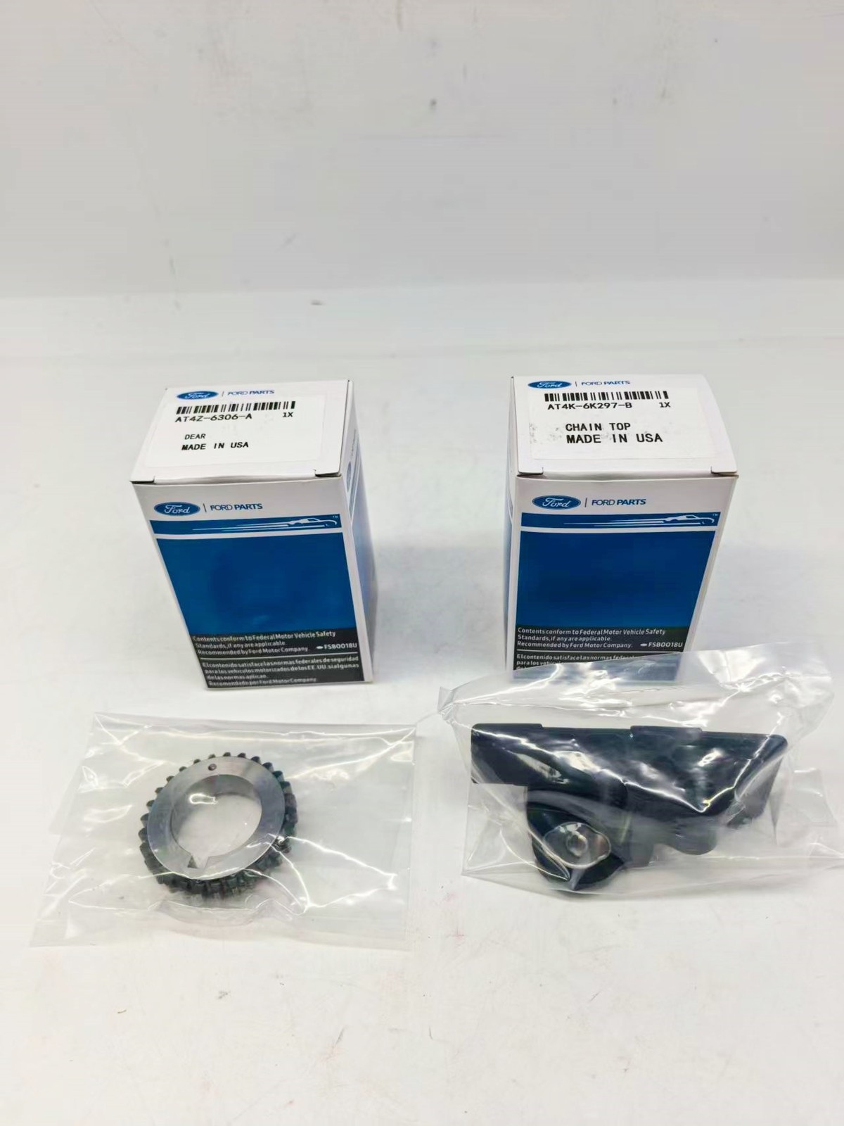 3.5L Timing Chain Kit & Cam Phaser VVT Gears For 11-17 Ford F-150 Lincoln Taurus