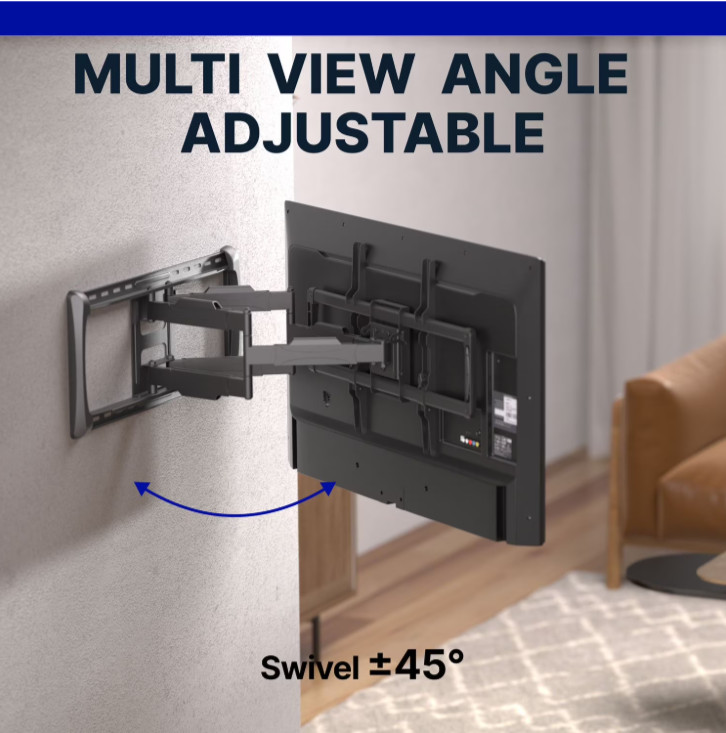 Member's Mark Easy Installation Extended Full Motion TV Wall Mount