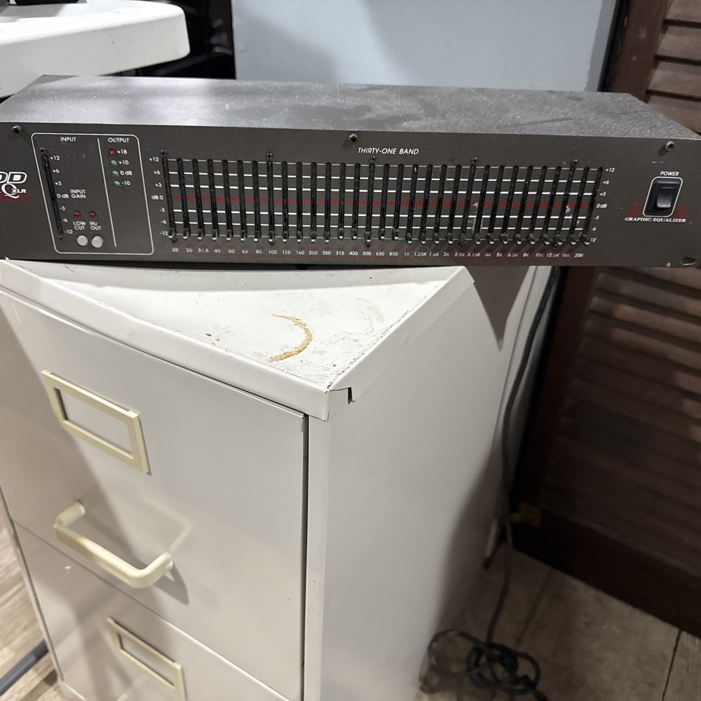 DOD SR-831QXLR 31-Band Graphic EQ Equalizer