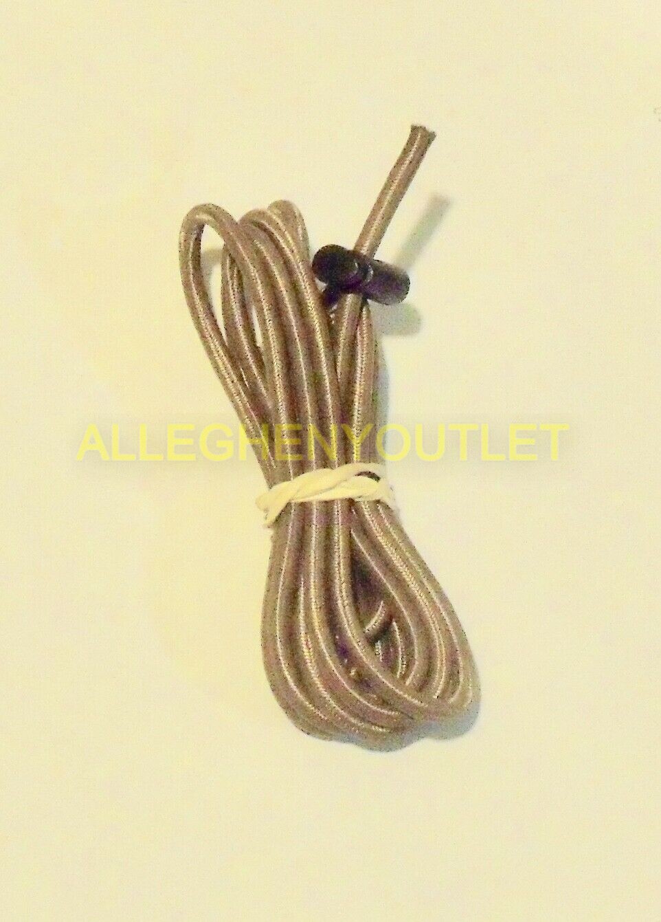 US Military USMC ARMY 3/16 Coyote Brown 6' Bungee Cord & BLACK Barrel Lock NEW