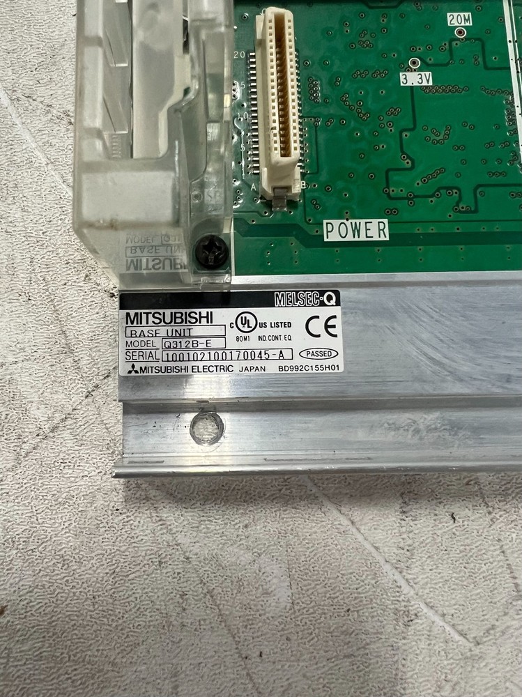 MITSUBISHI Q312B-E PLCS/MACHINE CONTROL USED