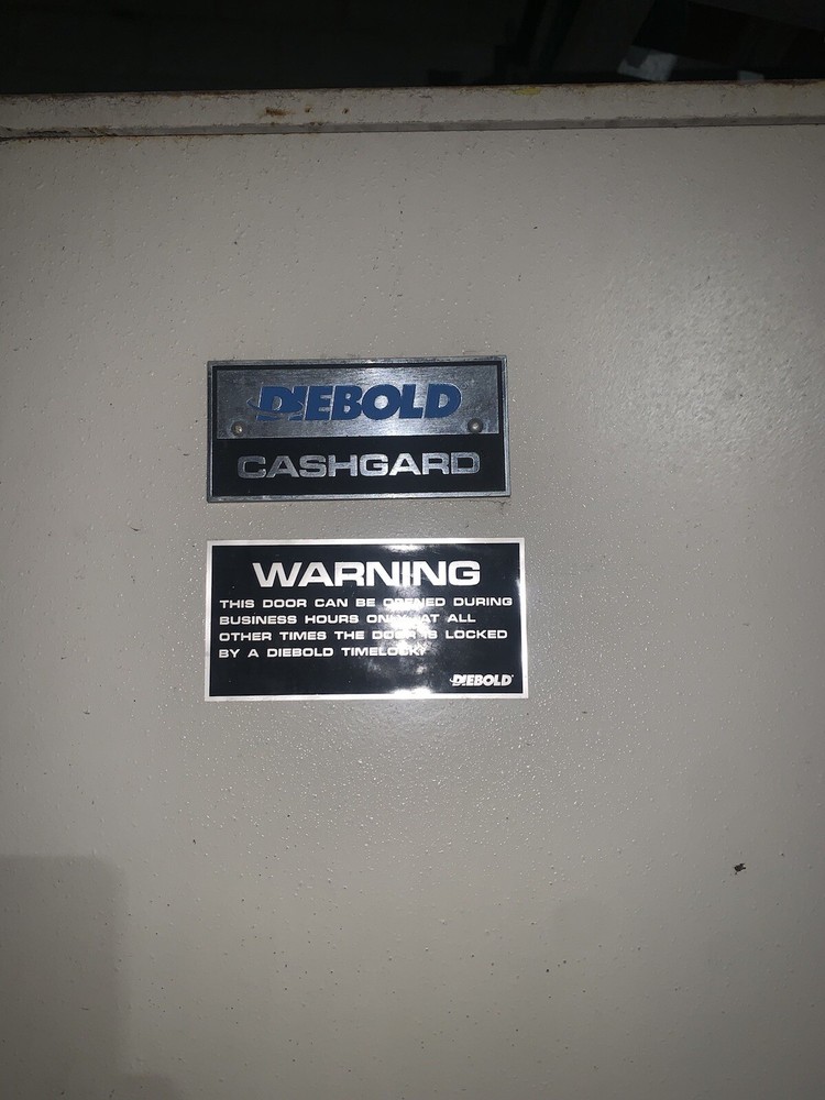 Diebold Cashguard safe.