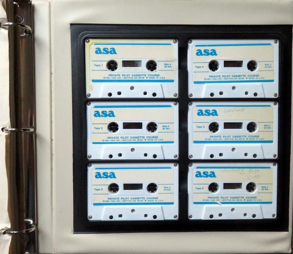 Asa Publication Private Pilot CASSETTE Course Complete Test Preparation Program