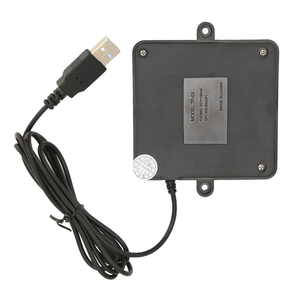 Wired USB Touchpad Multifunctional High Sensitivity 2 Button Design Black Portaˇ