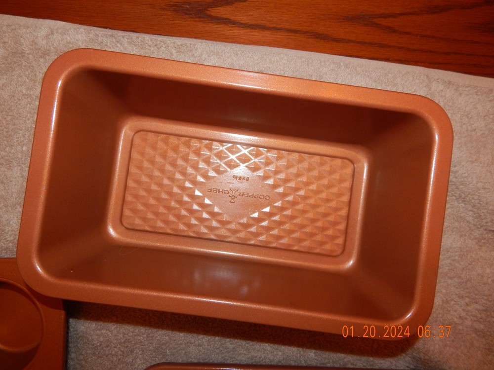 Copper Chef Bakeware 9x5 Loaf Pan (No insert)