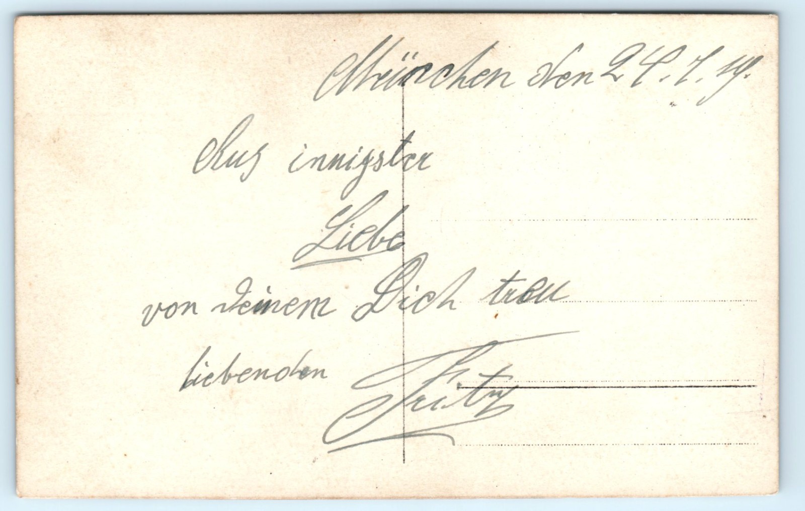 German Soldier Friekorps Epp With Unit Patch RPPC Real Photo Postcard