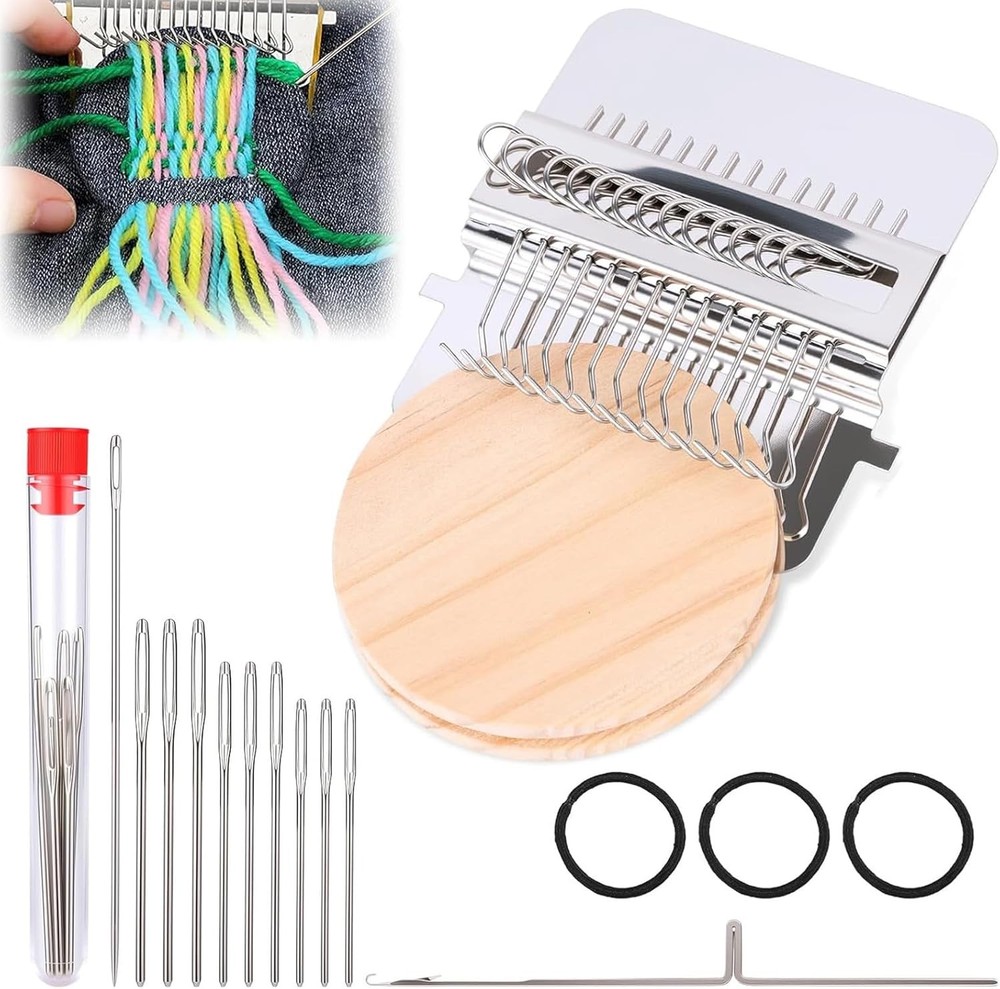 Knit Patch Loom MachiAN Knitting Kit Darning Loom Kit Patchmaker Knitpatch 2.0