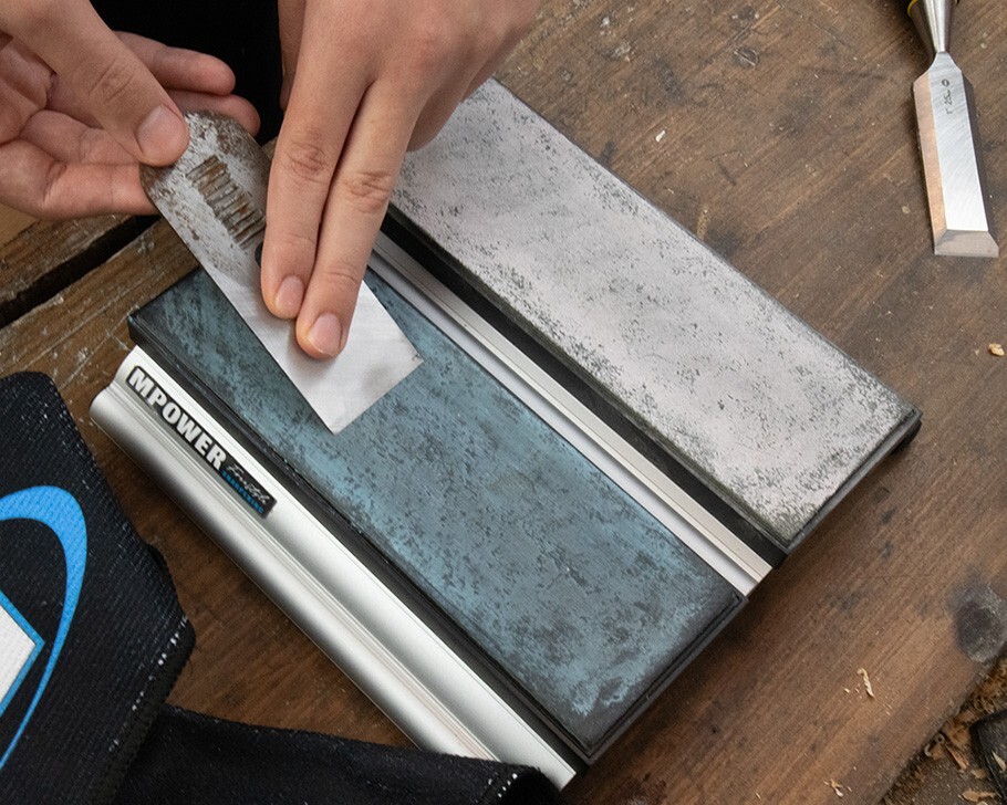 Double Diamond Sharpening Stone Set 600-1200# Complete Sharpener Kit MPOWER SB2