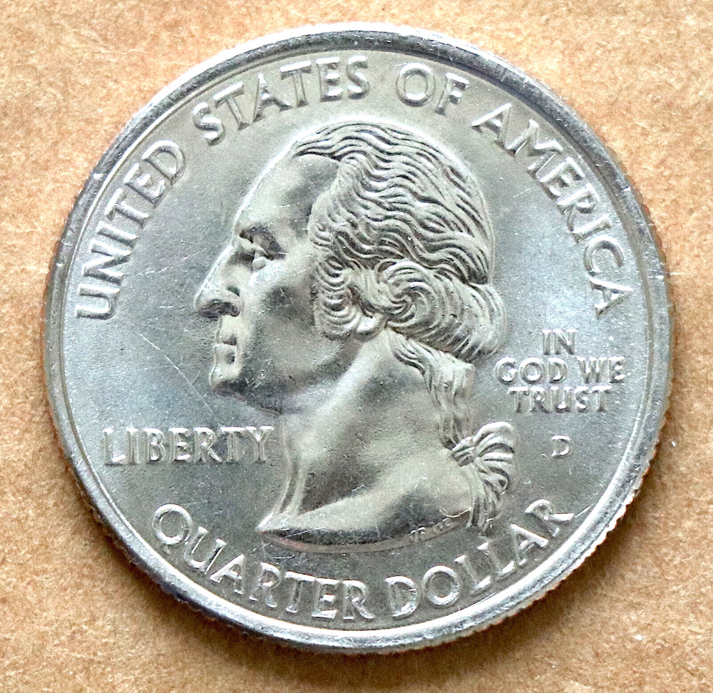 2003 D Maine State Quarter From U S Mint roll