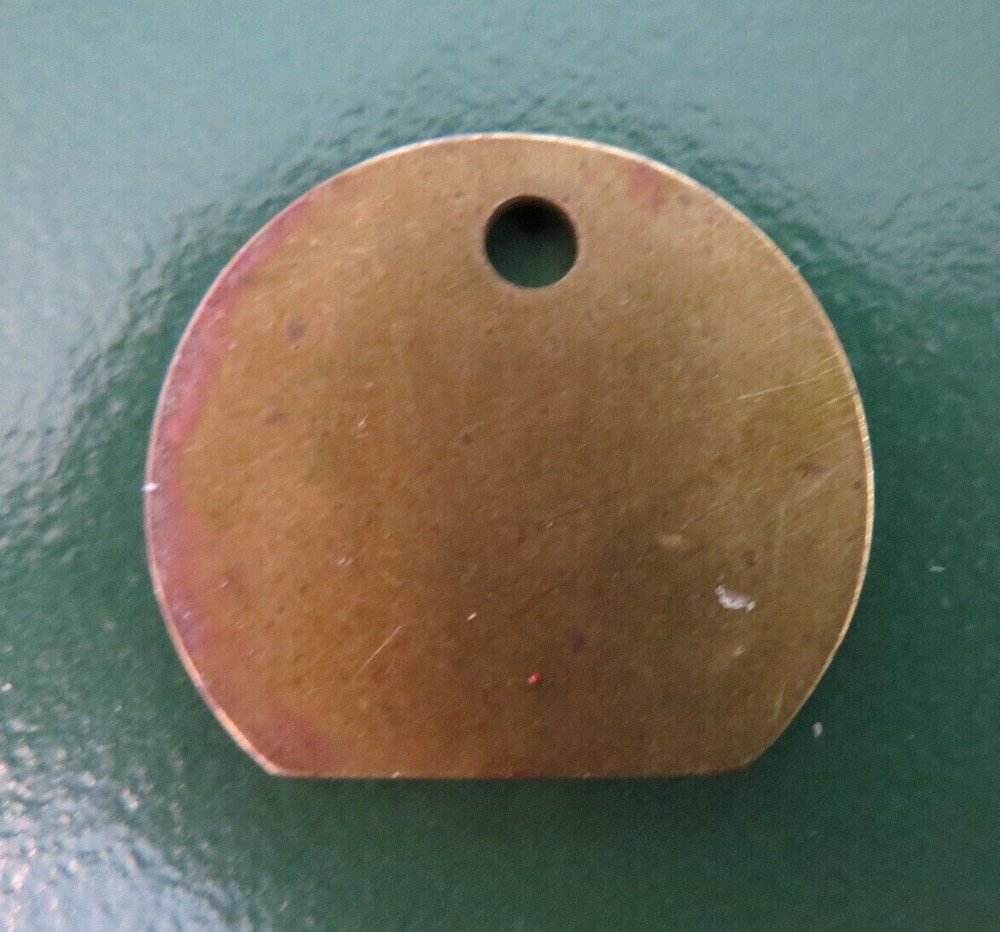 HATFIELD Colliery Pit Check Tally - marked HATFIELD 2048