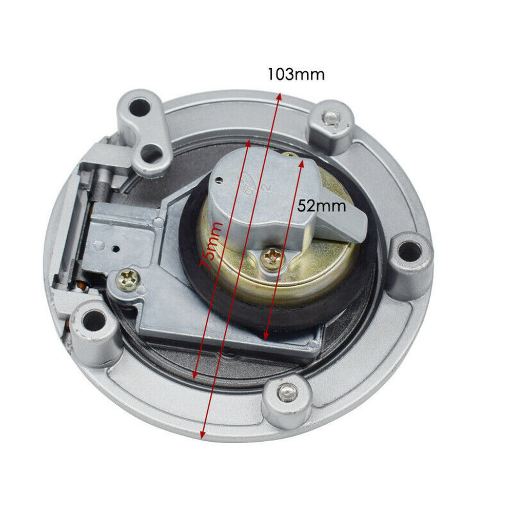 Ignition Switch Lock Gas Cap Key Set For Yamaha YZF-R3 2015-2023 R6 2008-2016