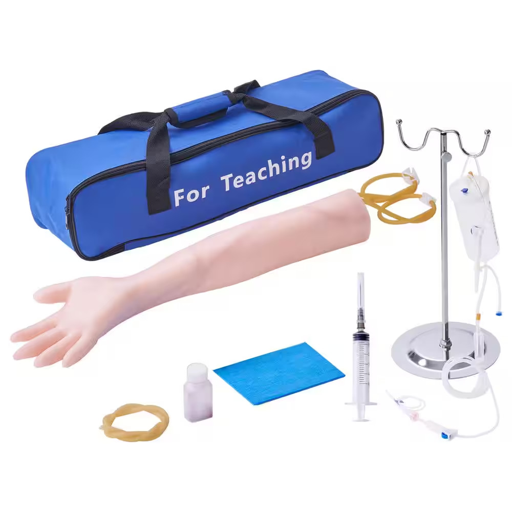 Phlebotomy Practice Kit, IV Venipuncture Intravenous Training Kit, Simulation IV