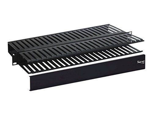 ICC Panel Front Back Finger Duct 48 Slotted 1 Rack Mount Space