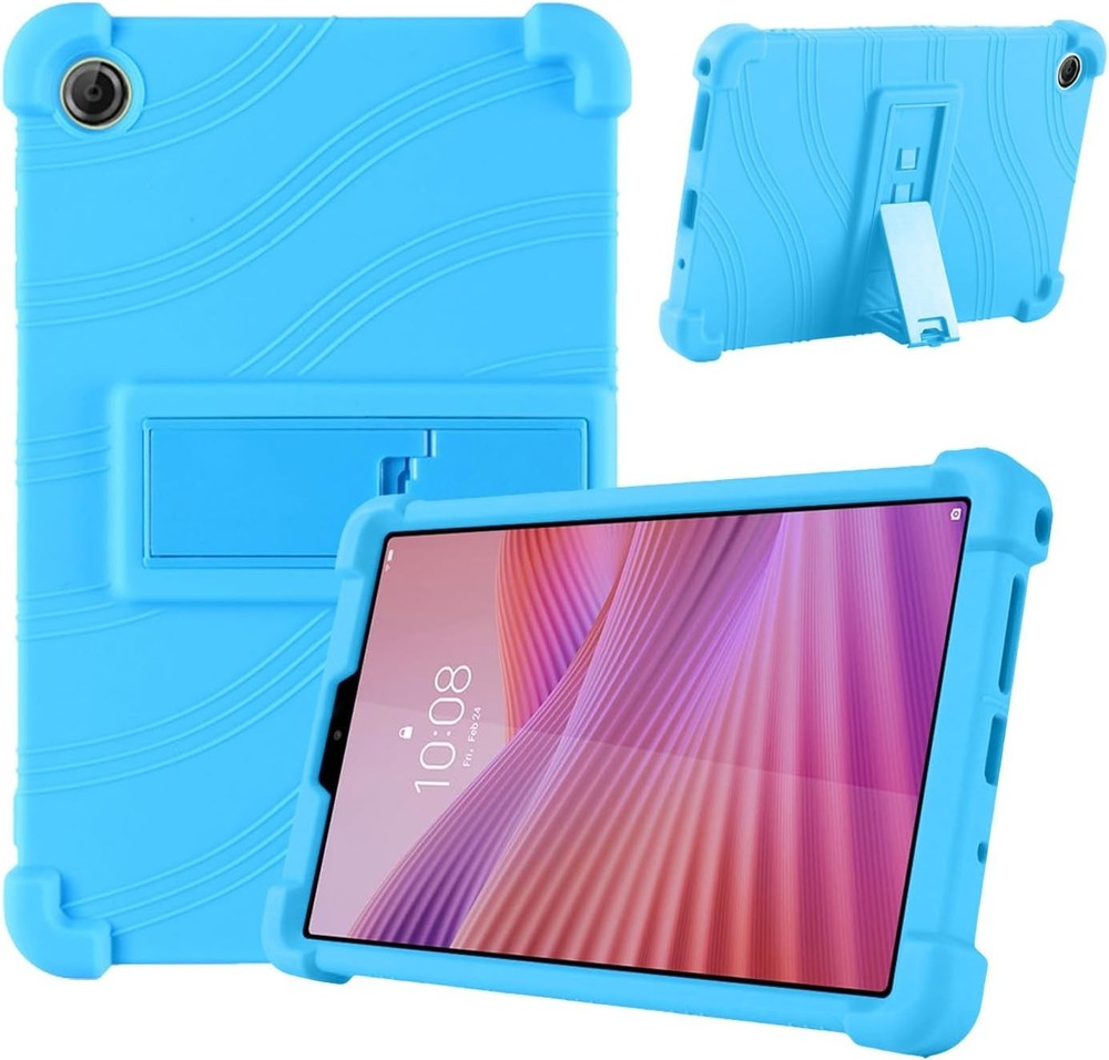 Case for Lenovo Tab One 8.7 Inch, Shockproof with Folding Stand Function, Sky Bl