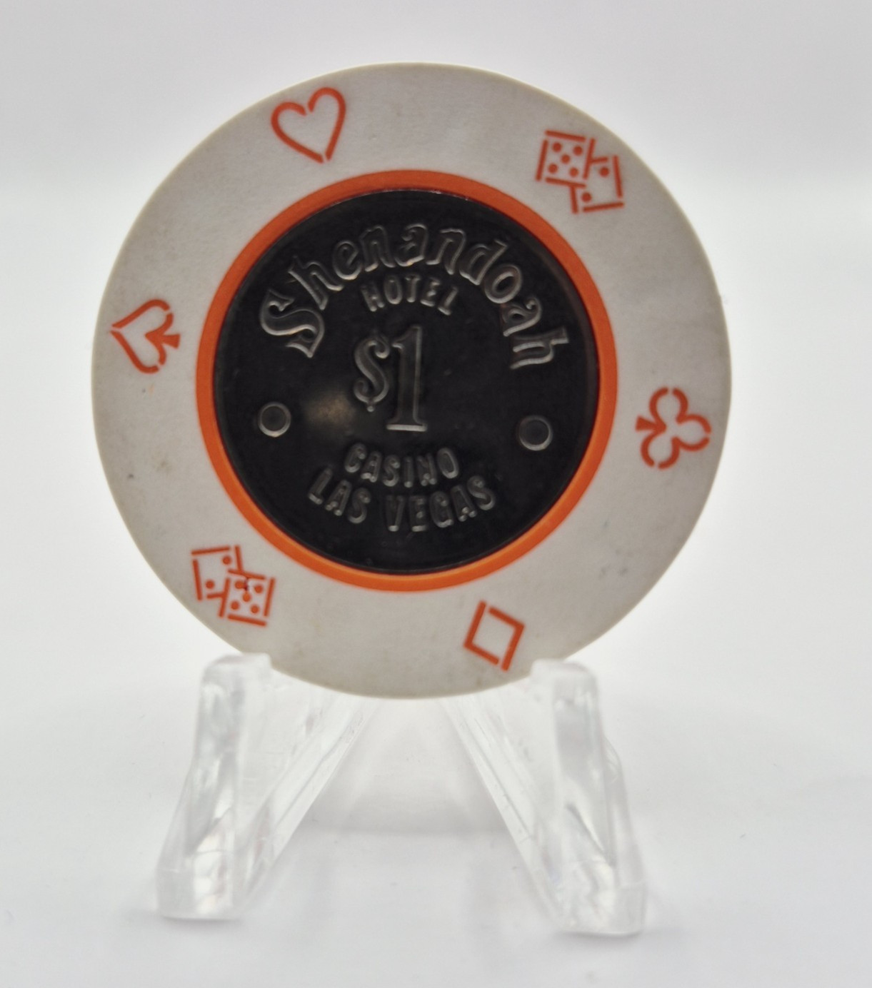 Shenandoah Hotel Casino Las Vegas Nevada 1980 $1 Casino Chip N2144