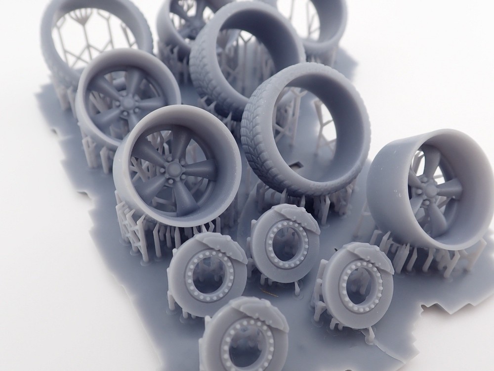 Torq Thrust Wheels 2 versions 1/24 1/25 3D PRINTED
