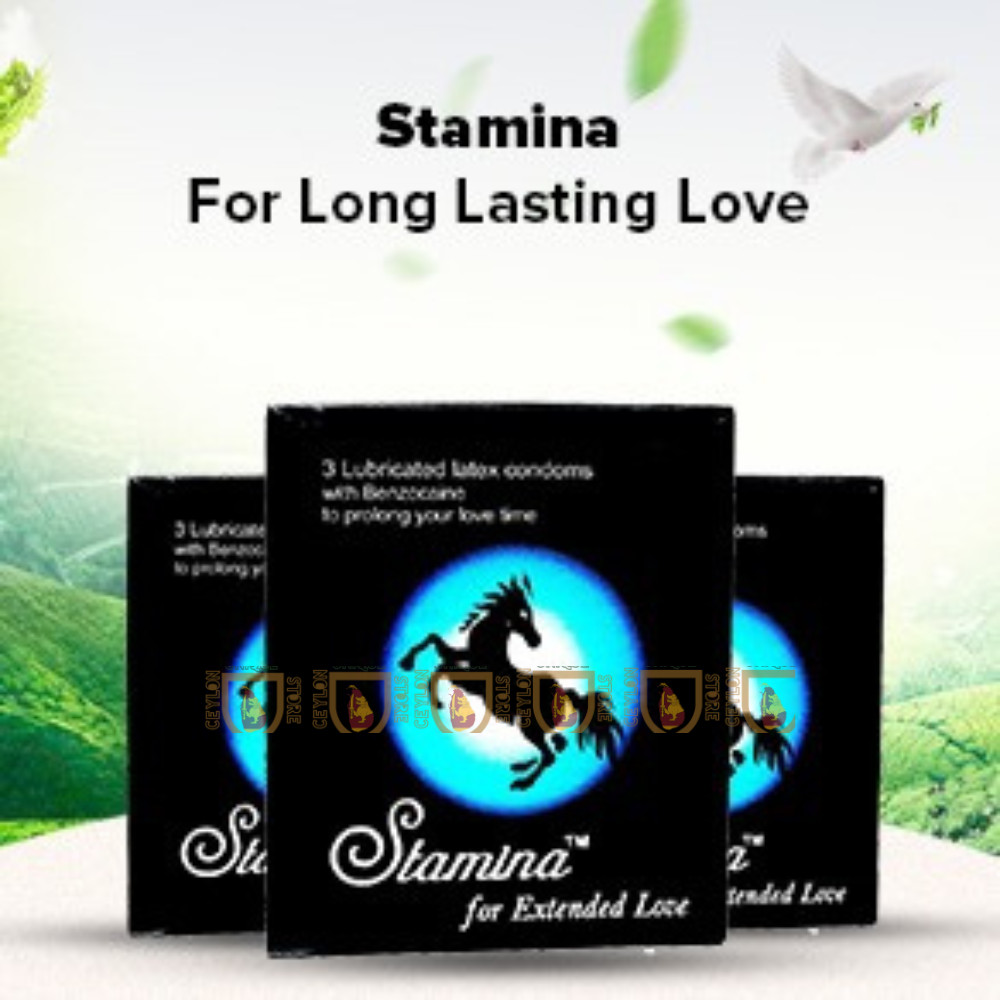 Stamina Delay Condoms - Extra Protection, Premature Ejaculation Contro 6+ 2 free