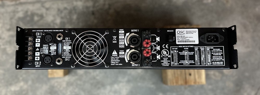 QSC RMX1450 2-Channel Power Amplifier