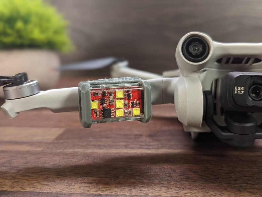 FIREHOUSE MICRO DRONE STROBE LIGHT (WHITE) SPOT LIGHT DJI MINI AUTEL